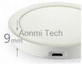 circle china supplier QI wireless charger for mobile phone with factory price  2