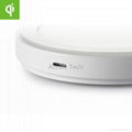 circle china supplier QI wireless charger for mobile phone with factory price  5