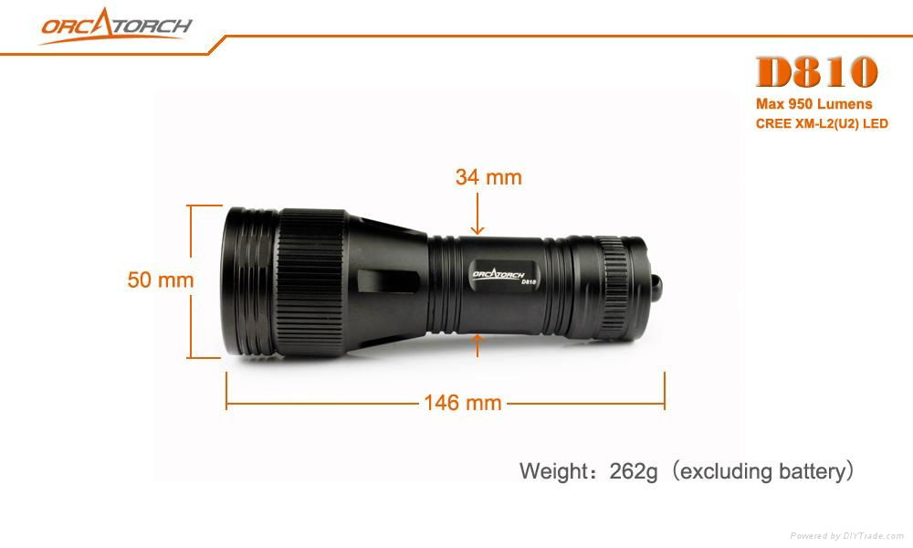 ORCATORCH D810 4
