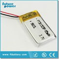 85mah Rechargeable polymer li-ion