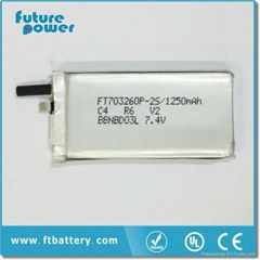 1000mah above Rechargeable Polymer Li-ion Battery Group