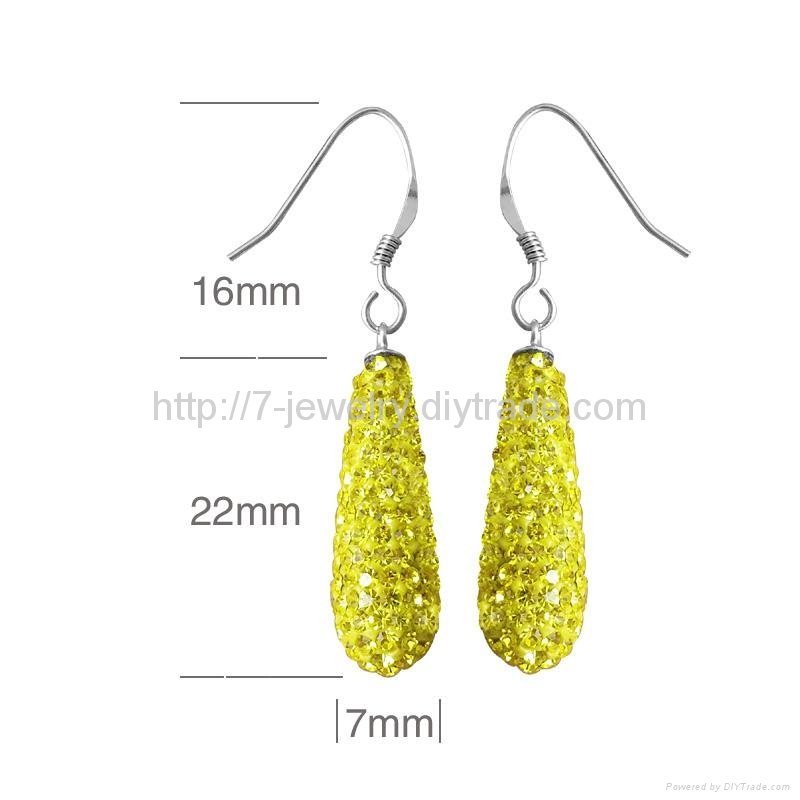 2015 New Fine Jewelry Fashion Drop Earrings for  Gril gift 2