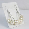 pearl drop earrings with sterling silver hook fashion jewelry 2