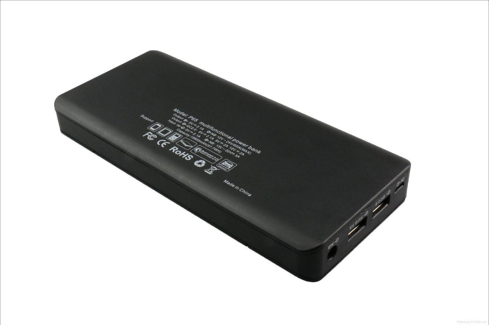 Universal portable power bank 15600mAh for laptop 5