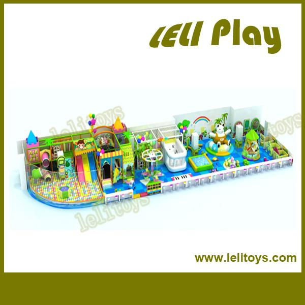 LL-I05 Newly Inclusive Funny Kids Plastic Indoor Playground Equipment 5