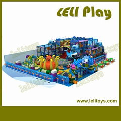 LL-I13 2015 Newly Ocean Themed Soft Kids Indoor Playground Equipment