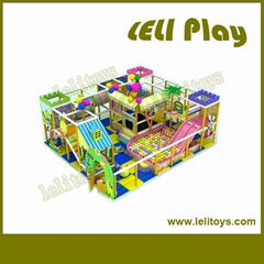 LL-I27 Safe New Design Plastic Kids Indoor Playground