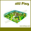 LL-I27 Safe New Design Plastic Kids Indoor Playground 4