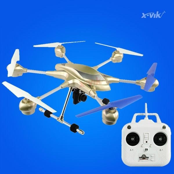 New product Headless Mode One Key Return RC hexacopter With HD camera Atmosphere 3