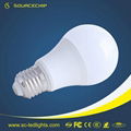 7w SMD5730 plastic led bulb&e27 lamp