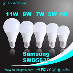 7w indoor lighting led light bulb 220V 