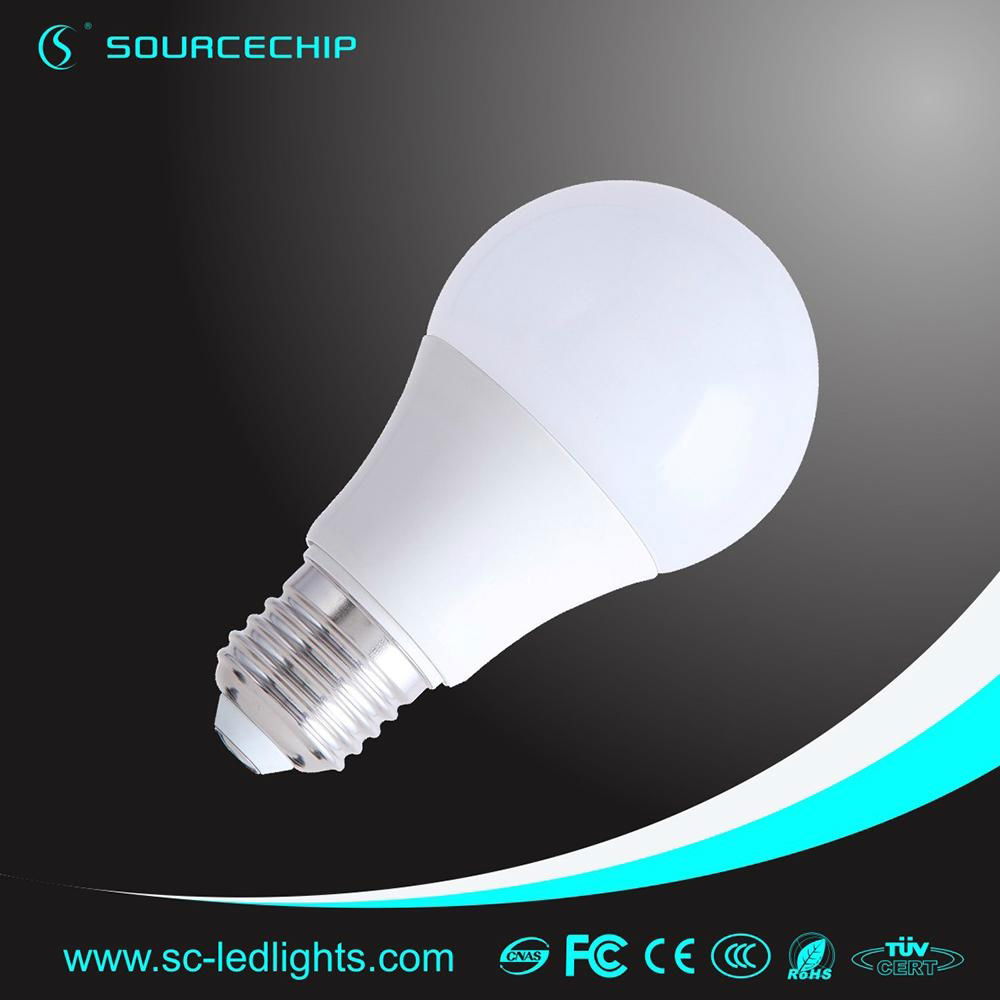led bulb light for house 7w e27 2