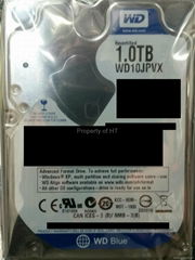 WD10JPVX 1TB HD FR	