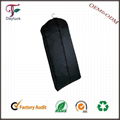 Black color non woven garment bags for