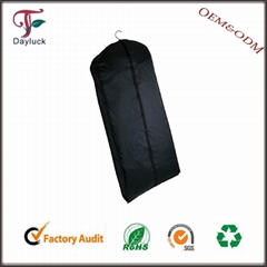 Black color non woven garment bags for mens