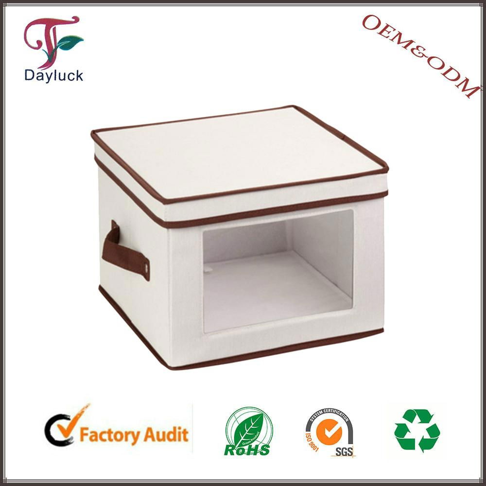 Colorful non-woven new print fabric Storage Box  2