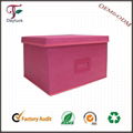 Colorful non-woven new print fabric Storage Box  4