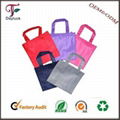 Reusable and colorful recyclable shopping cotton bags  3