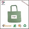 Standard size white color fabric shopping bags  3