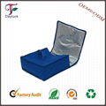 Lunch cooler bag recycle aluminium foil with durable hard liner  3