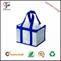 Lunch cooler bag recycle aluminium foil with durable hard liner  4