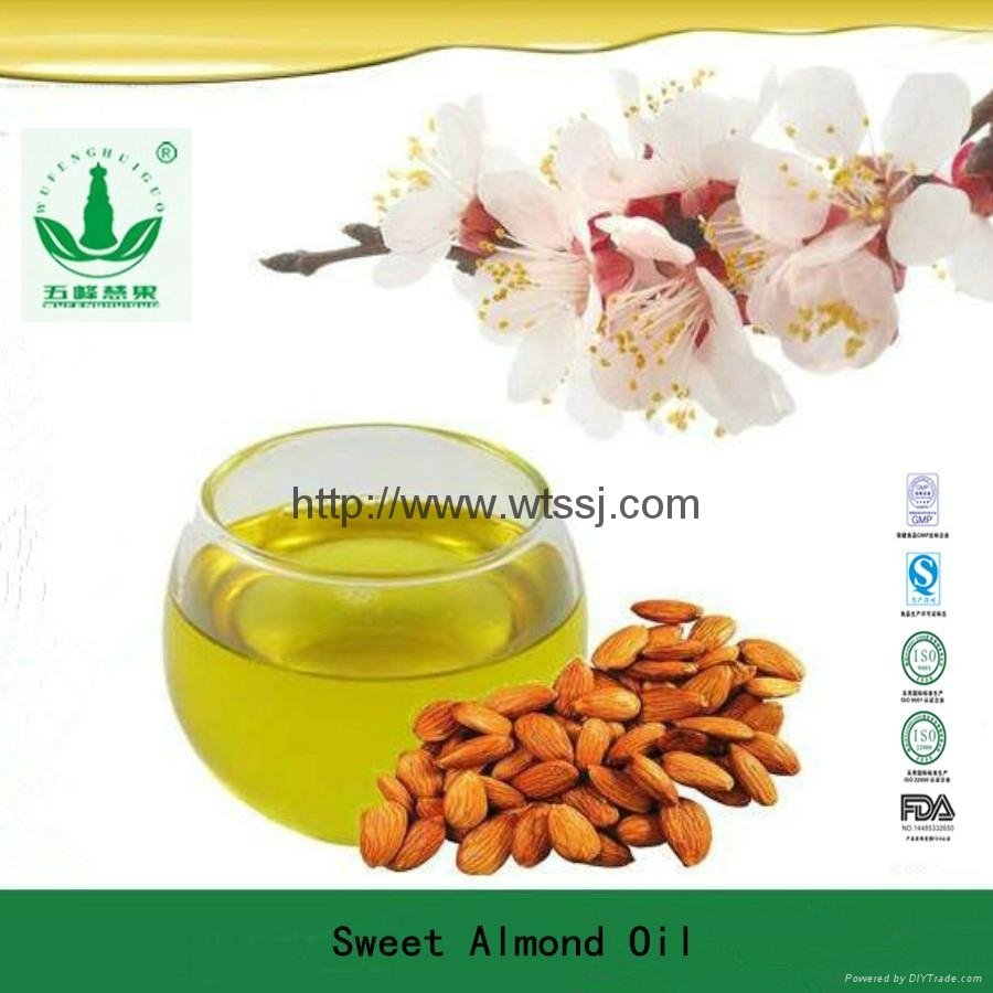 100% Pure Edible Oil Supercritical Extract Sweet Almond Oil