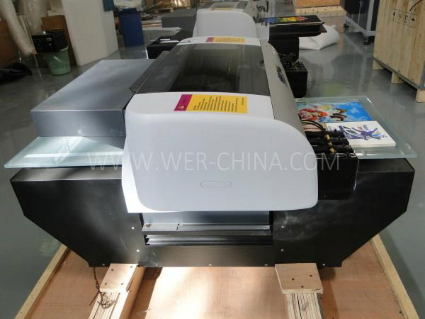 Logo Printing Machine for Plastic A2 Desktop UV Printer 4