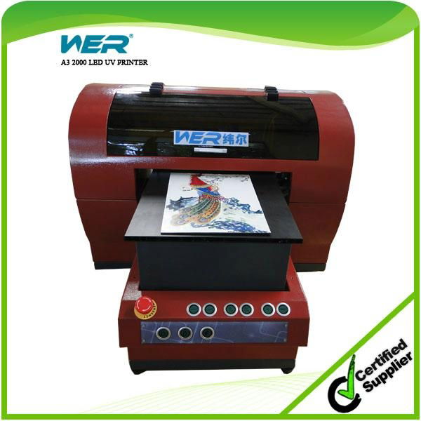 Cheaper Price Small UV Flatbed Printer with CE Certificate for Pen and Business 