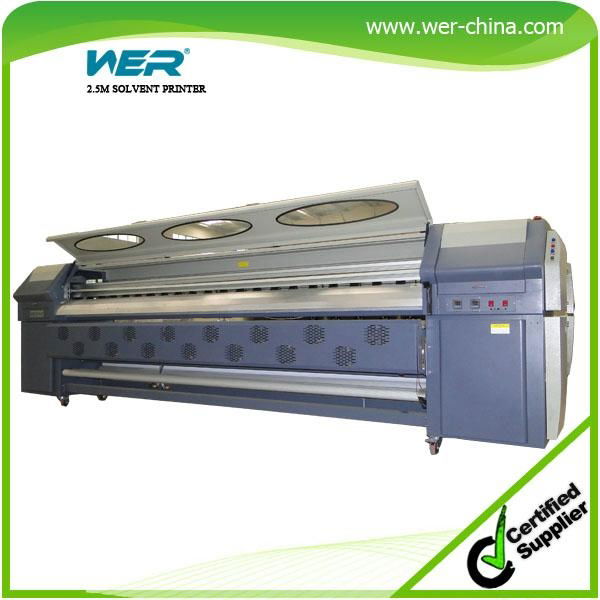   Hot Sale 3.2m Solvent Printer with 4 PCS Seiko Head  Spt510-35pl 