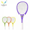  Rechargeable Electric Mosquito Swatter with 3led light