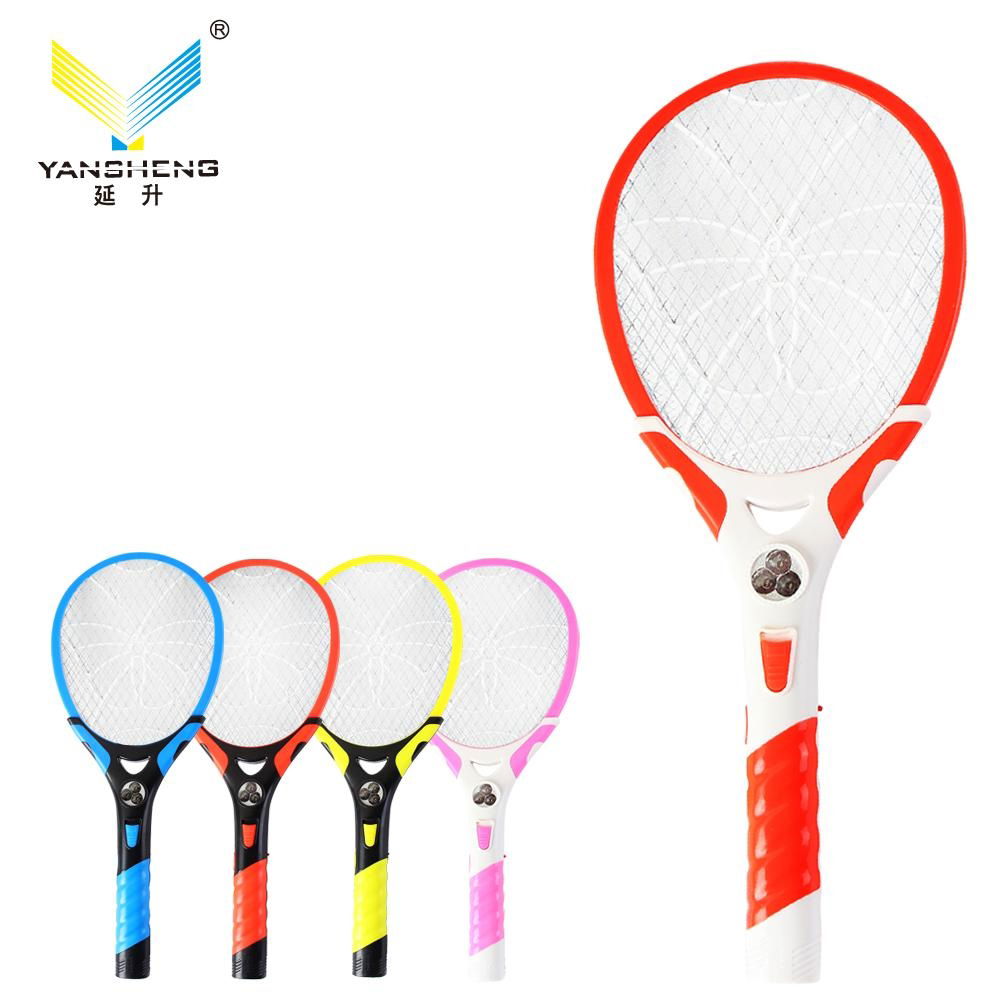 Rechargaeable Mosquito Racket for Domestic Use with round plug