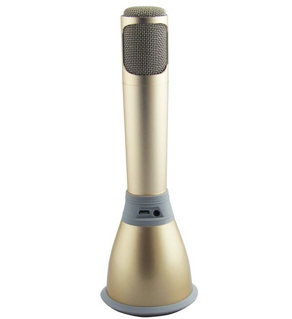 2015 singing App Bluetooth speaker microphone