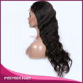 Virgin Brazilian Hair Glueless Silk Top Full Lace Wig 4