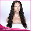 Virgin Brazilian Hair Glueless Silk Top Full Lace Wig 2