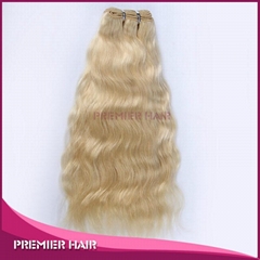 Factory Price  Blonde Color Virgin Remy Human Hair Malaysian Hair