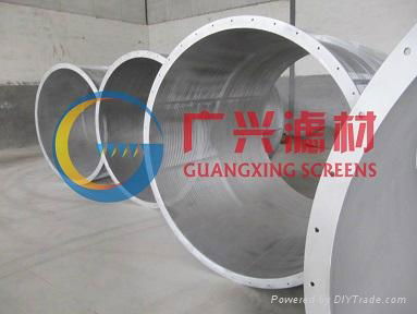 Large diameter rotary drum  screen  for sugar mill  2