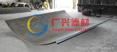 sieve bend screen