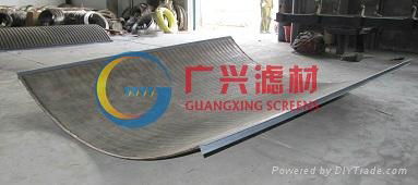 wedge wire sieve bend Screen for coal washing 4