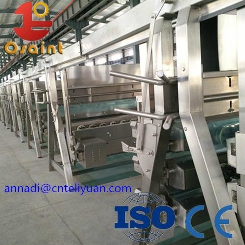 Chicken defeathering machine for slaughtering house 3
