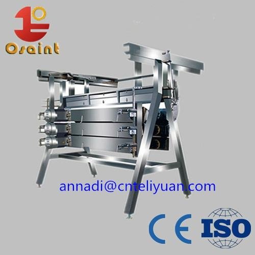 Chicken defeathering machine for slaughtering house 4