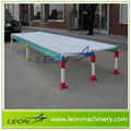 poultry plastic slat and support