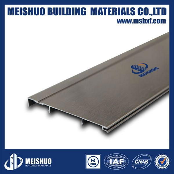 Waterprofing metal skirting board cover for wall decoration 3