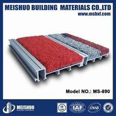 Aluminum entrance mat for commercial buildings