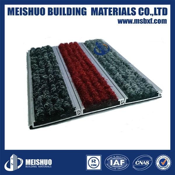 Aluminum Interlocking flooring mat for ceramic tile floor