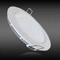  225mm SMD2835 Epistar chip unltra thin 18W round led panel light 2800-6500k 4