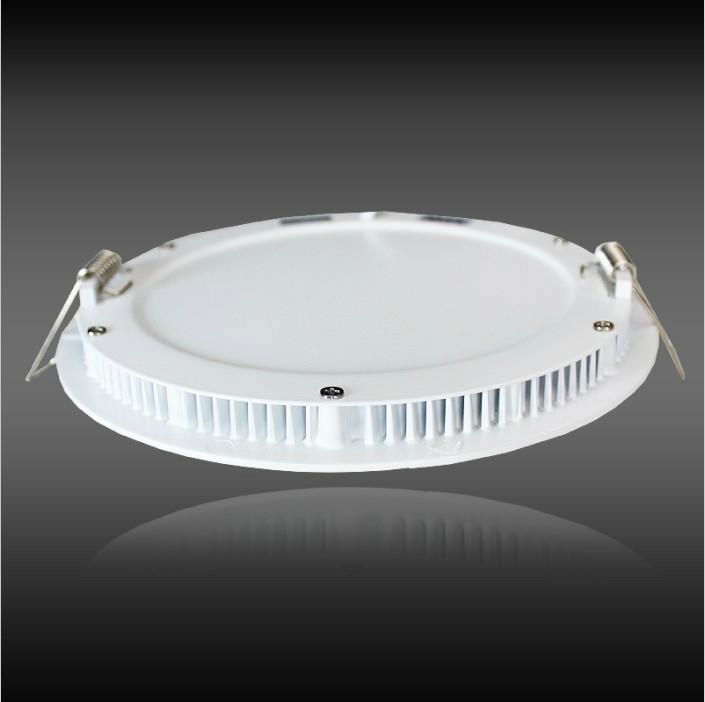  225mm SMD2835 Epistar chip unltra thin 18W round led panel light 2800-6500k 5