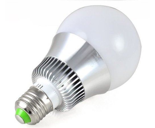 10W RGB led bulb lamp 16 color changes with remote controller  80mm diameter 3