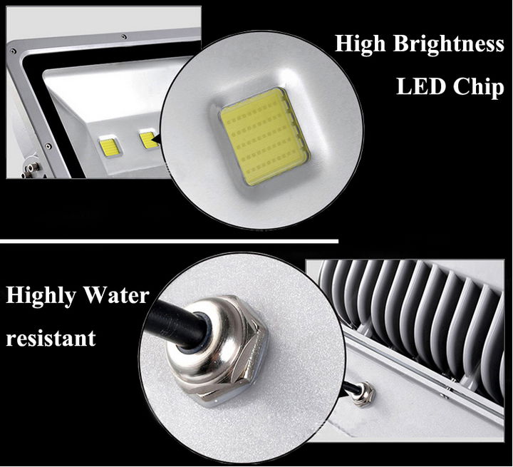 Led flood light 10w 20w 30w 50w 70w 80w 100w 150w  200w  4