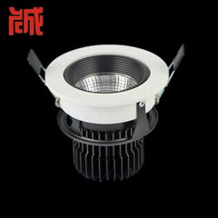 COB Led down light 3w 5w 7w 10w 15w 20w 30w 360degrees rotable 