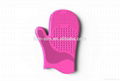 silicone makeup cleaning gloves with many colors